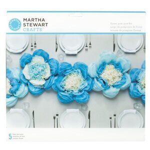 Martha Stewart Crafts Tissue Paper Flower Pom-Pom Kit NEW IN PACKAGE